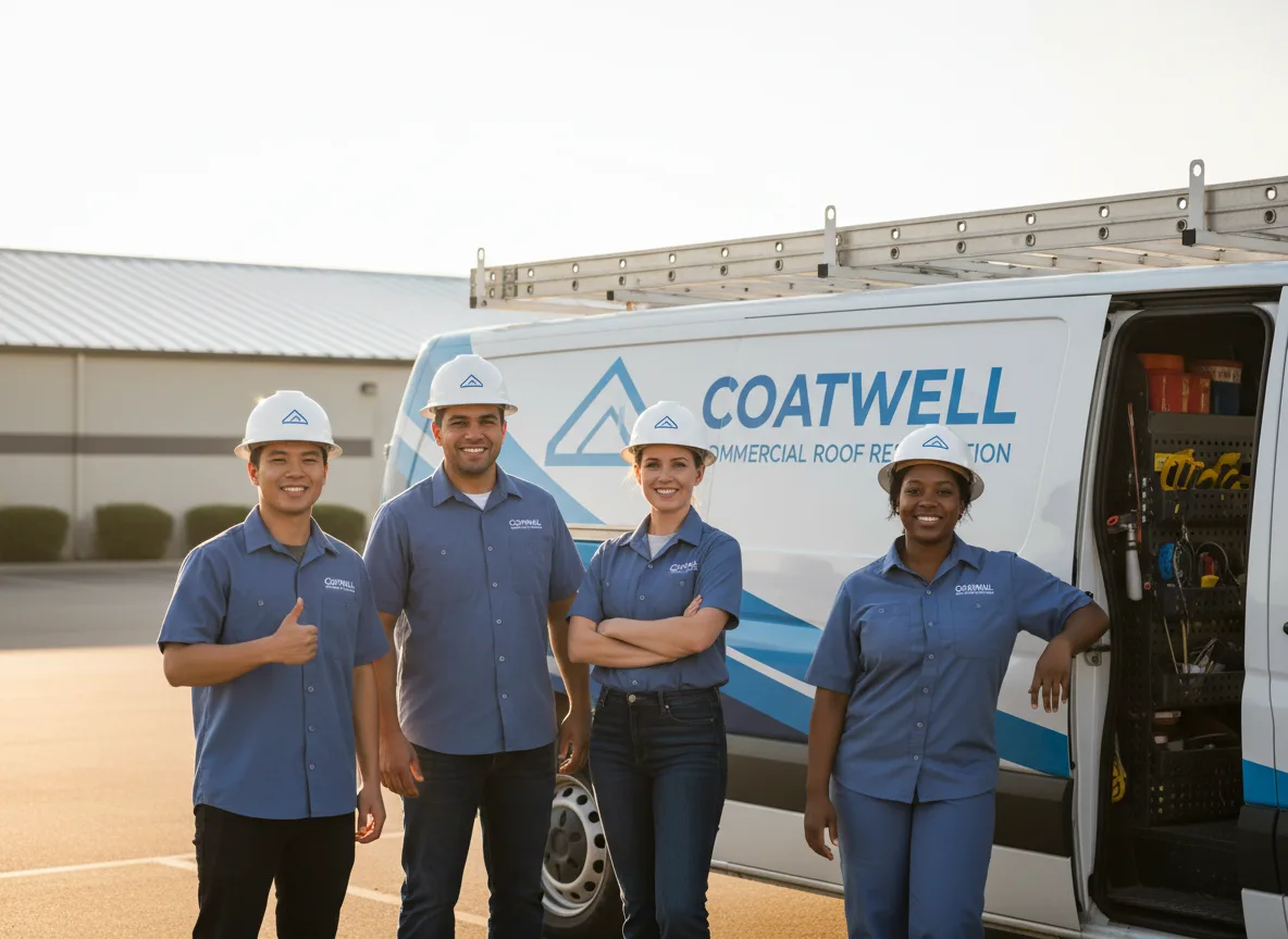 Commercial roof coating company in Highfalls, NC